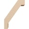 Ekena Millwork 5-inch W x 10-inch D x 14-inch H Burlington Rough Cedar Woodgrain TimberThane Knee Brace, Primed BRCUR05X10X14BURRCPR - alternate 6